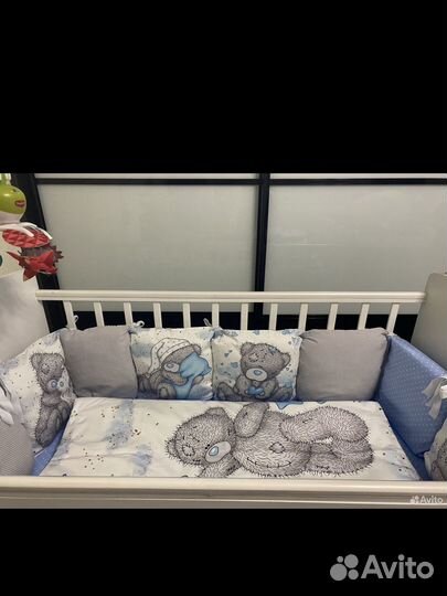 Бортики в детскую кроватку