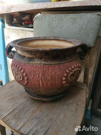 Горшок керамический