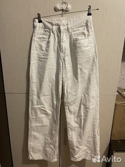 Белые джинсы женские 42