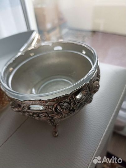 Посуда для сервировки стола из мельхиора, нержав