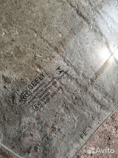 Стекло заднее левое правое Geely Emgrand EC 7