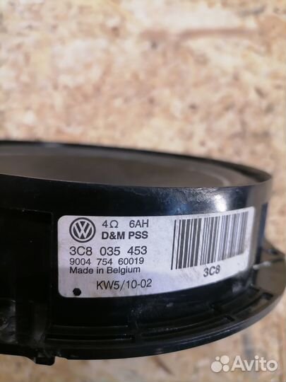 Колонка в заднюю дверь Volkswagen Passat B6