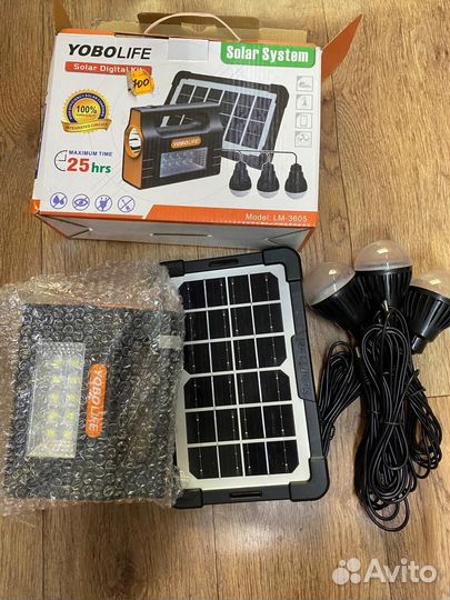 Портативная солнечная электростанция