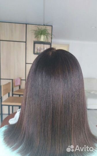 Кератиновое выпрямление