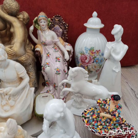 Фарфоровые статуэтки ссср, Европа
