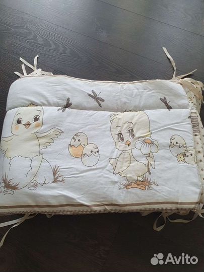 Бортики в детскую кроватку