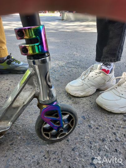 Трюковой самокат oxelo mf 3 6