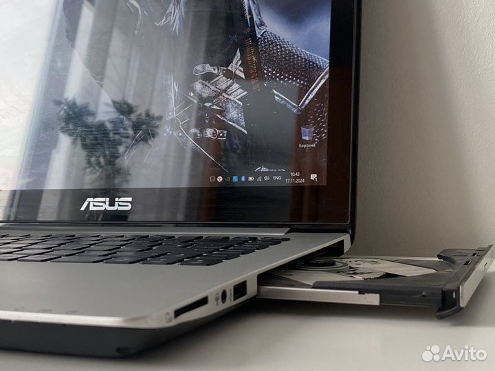 Мощный ноутбук asus i7/8gb/nvidia gt740m