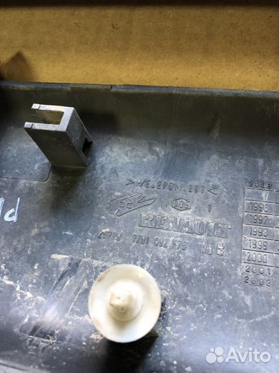 Боковые накладки Renault Master 2