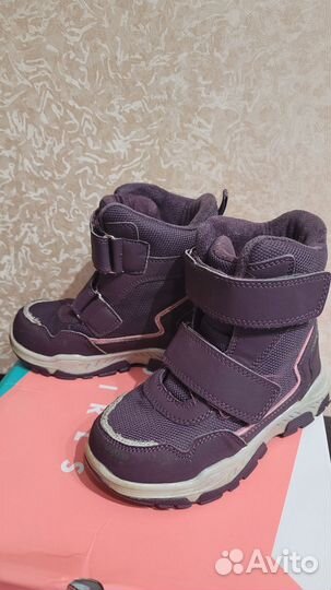 Ботинки зимние для девочки 27 размер