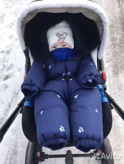 Детский зимний комбинезон