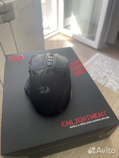 Беспроводная игровая мышь Redragon Enlightment
