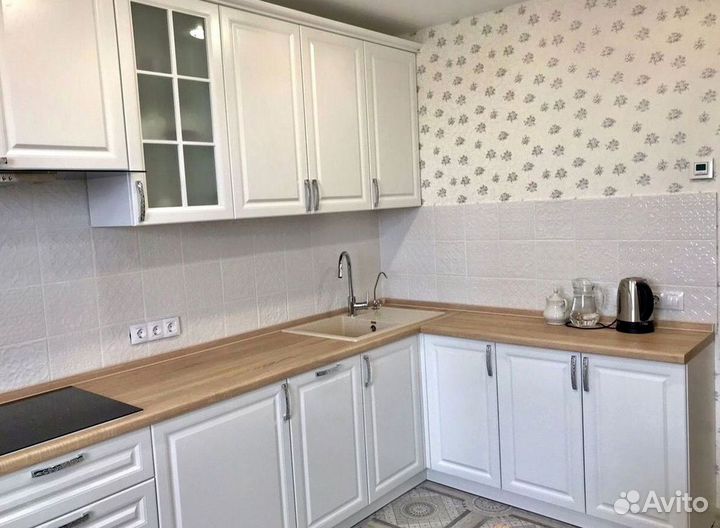 Угловая кухня с мдф фасадами