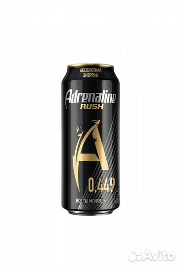 Энергетик адреналин Adrenaline Rush 449 мл