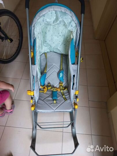 Коляска санки