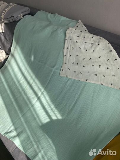 Муслиновый плед детский