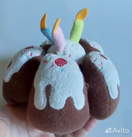 Детские игрушки IKEA мягкие тортик и мороженое