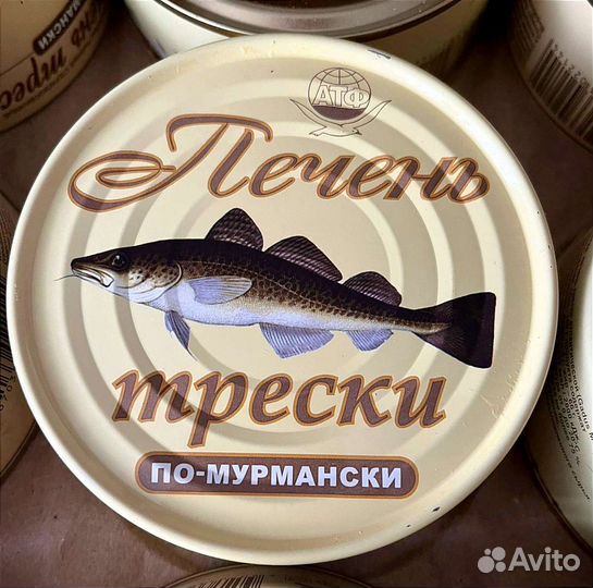 Печень трески по Мурмански атф - паштет