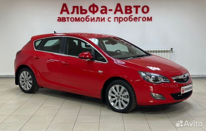 Opel Astra 1.6 AT, 2010, 107 000 км