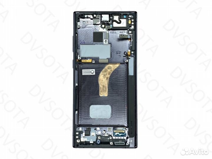 Дисплей Galaxy S22 Ultra черный сервисный оригинал