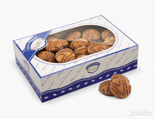 Печенье Полёт Овсяное Мини с Тёмной глазурью 600г