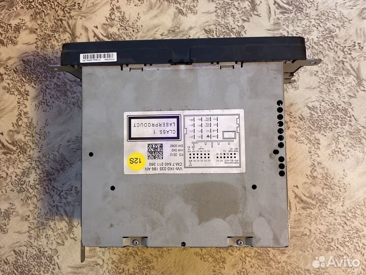 Головное устройство volkswagen Passat b7 RCD 310