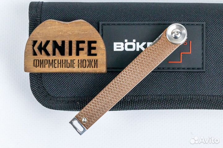 Нож Boker 01BO396SOI Kaizen Brown S35VN