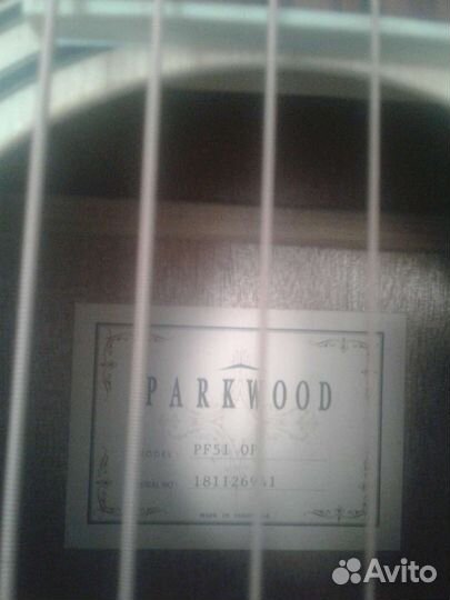 Гитара электроакустика Parkwood