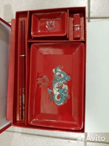 Набор посуды для суши керамика