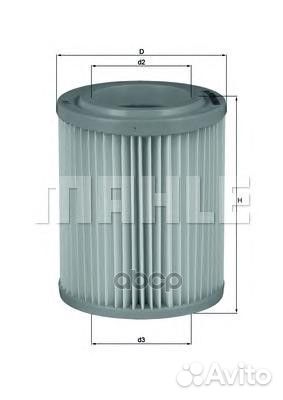 Фильтр воздушный lx1768 Mahle/Knecht