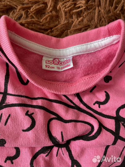 Вещи пакетом на девочку 92