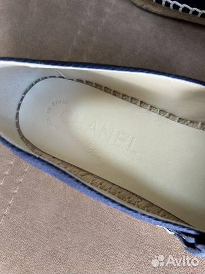 Эспадрильи женские Chanel