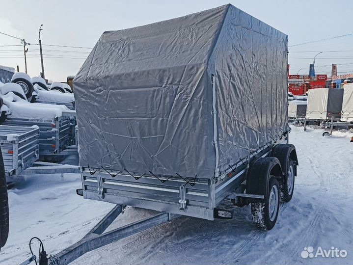 Пpицeп легковой,двухосный мзса. Рассрочка