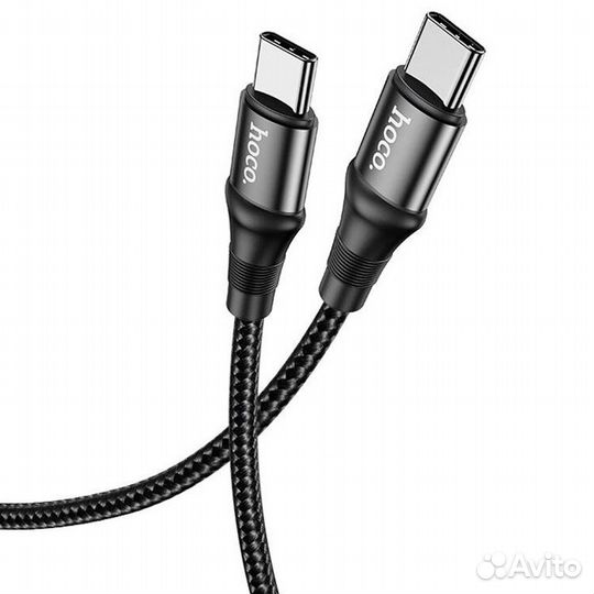 Кабель USB Type-C m - USB Type-C m 1м Hoco X50
