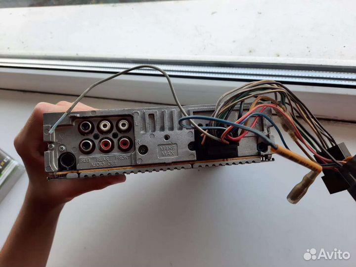 Магнитола sony 3 пары рца