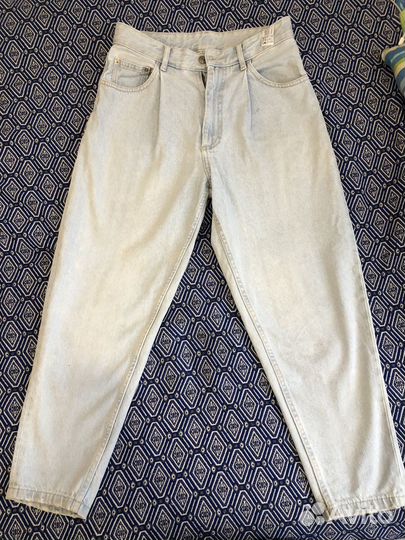 Джинсы бананы мужские bershka