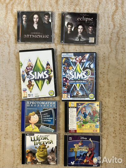 Компьютерные игры диски для пк шрек,хрестоматия