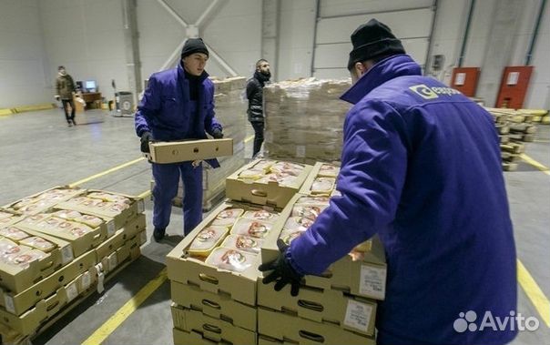 Вахта в Челябинске.Грузчики на фабрику