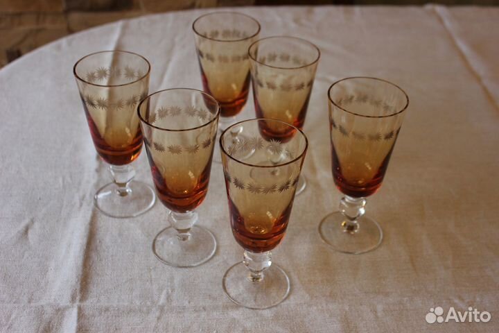 Фужеры / бокалы Золотая свадьба гхз Комплект Люкс