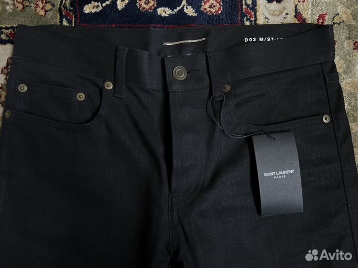 Saint laurent джинсы мужские