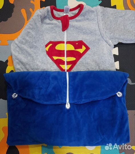 Детские спальные мешки одеяла теплые 2 шт disney