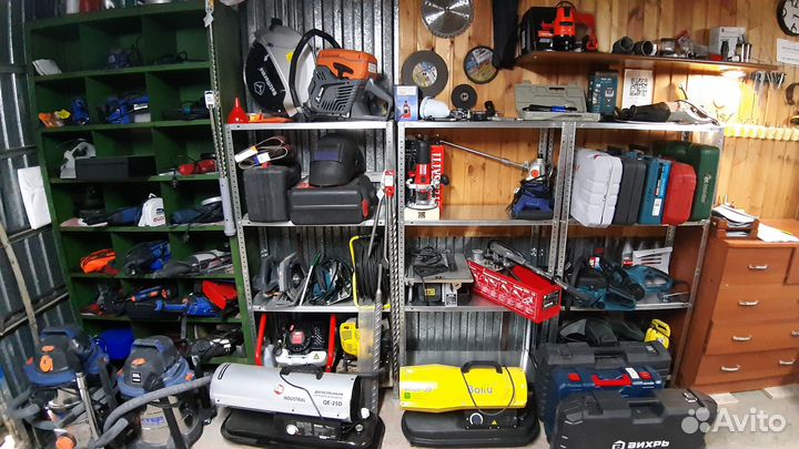 Прокат/аренда инструмента, заточка цепей