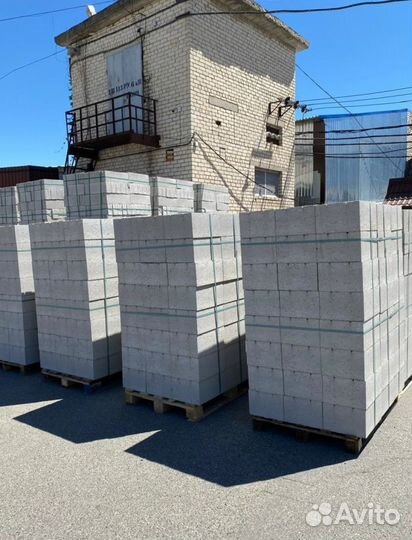 Пеплоблок М35 390х190х190