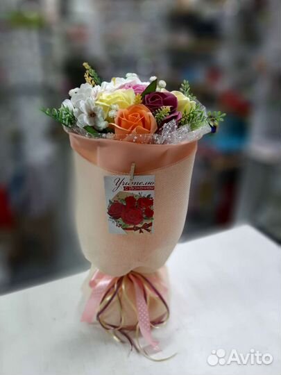 Букет из мыла