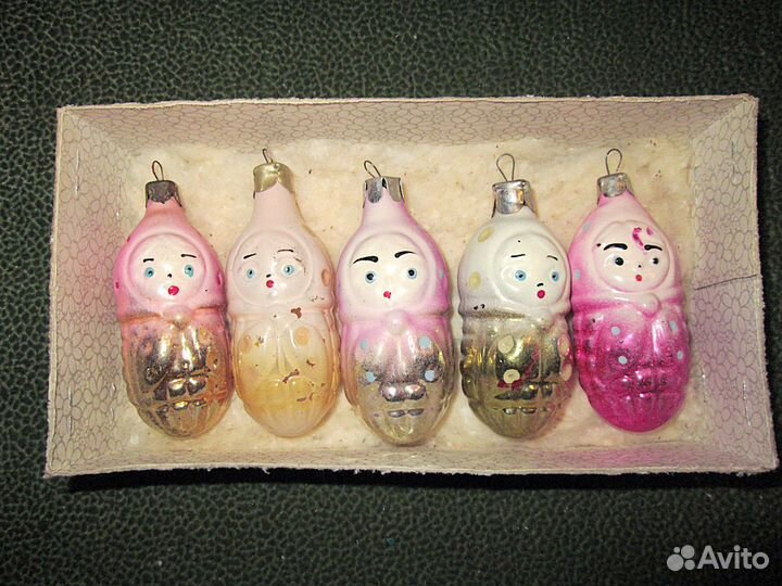 Новый Год СССР (Игрушки в коробках)