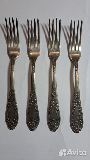 Столовые приборы мельхиор СССР