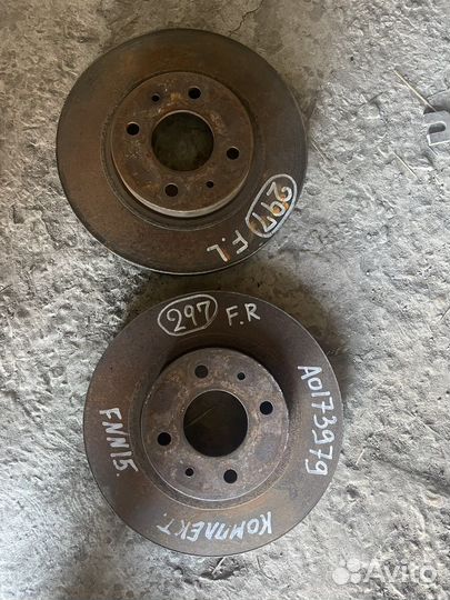 Тормозные диски nissan