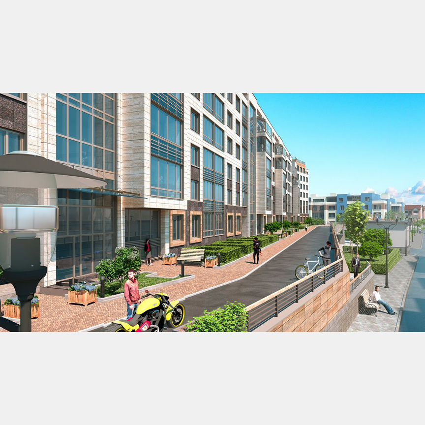 1-к. квартира, 40,3 м², 2/7 эт.