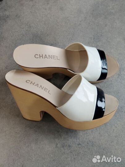 Сабо клоги Chanel, 38C