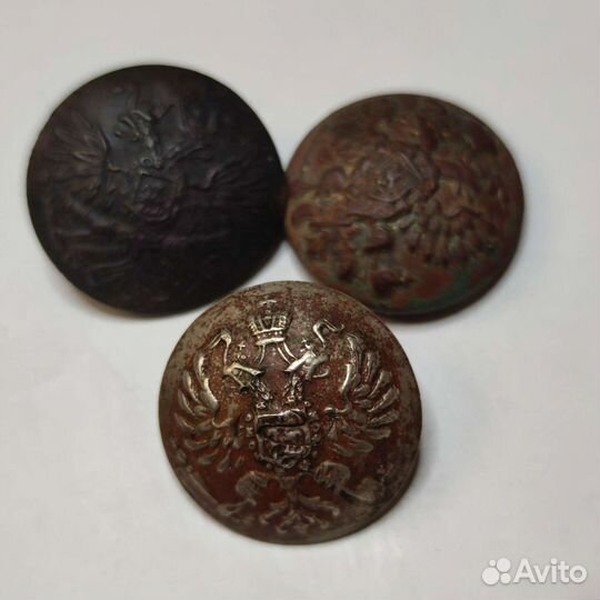 Пуговицы царские военные